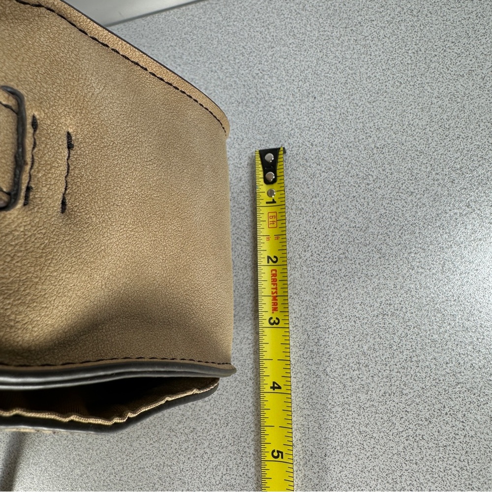 NEW‎ a.n.a Beige Crossbody Bag with Buckle Detail - Picture 7 of 12